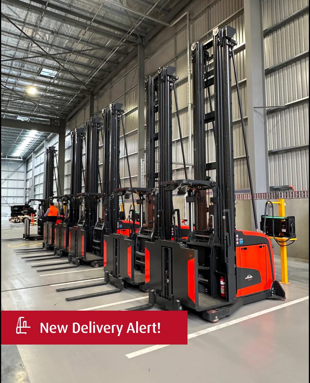 Nouvelle livraison de matériel de manutention